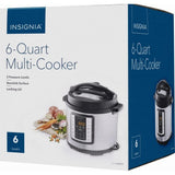 Wholesale-INSIGNIA NSMC60SS9 6 QUART MULTI FUNCTION PRESSURE COOKER-Cooker-Electro Vision Inc