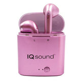 Wholesale-IQ Sound IQ135 Bluetooth® TRUE WIRELESS Earbuds and Mic-Earbuds | Headphone-Electro Vision Inc