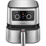 Wholesale-Insignia NSAF53MSSO - Analog Air Fryer - Stainless Steel - 5 Qt-Air Fryer-Electro Vision Inc