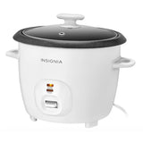Wholesale-Insignia RC14WH7 2.6-Quart Rice Cooker - White-Rice cooker-Electro Vision Inc