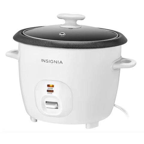 Wholesale-Insignia RC14WH7 2.6-Quart Rice Cooker - White-Rice cooker-Electro Vision Inc