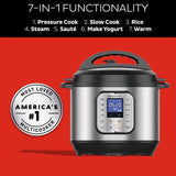 Wholesale-Instant Pot, 8 Quart 7-in-1 Multi-Cooker, Programmable Pressure Cooker, Slow Cooker, Rice Cooker, Yogurt Maker, Cake Maker, Egg Cooker, Sauté, and more-Multi-Cooker-Electro Vision Inc