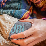 Wholesale-JBL Go 3 Portable Waterproof Speaker - GRAY-Speakers-JBL-GO3-Gray-Electro Vision Inc