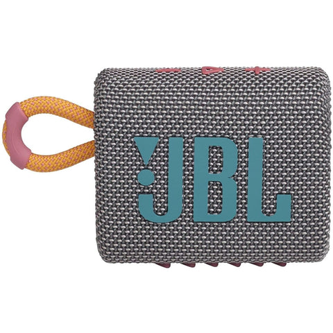 Wholesale-JBL Go 3 Portable Waterproof Speaker - GRAY-Speakers-JBL-GO3-Gray-Electro Vision Inc