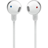 Wholesale-JBL Tune 215 - Bluetooth Wireless in-Ear Headphones with 3-Button Mic/Remote and Flat Cable - White-earphones-Electro Vision Inc