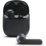 Wholesale-JBL Tune 225TWS True Wireless Earbud Headphones - JBL Pure Bass Sound, Bluetooth, 25H Battery (Black)-Earbuds | Headphone-Electro Vision Inc