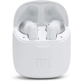 Wholesale-JBL Tune 225TWS True Wireless Earbud Headphones - JBL Pure Bass Sound, Bluetooth, 25H Battery (White)-Earbuds | Headphone-Electro Vision Inc