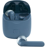 Wholesale-JBL Tune 225TWS True Wireless in-Ear Headphone - Blue-Earbuds | Headphone-Electro Vision Inc