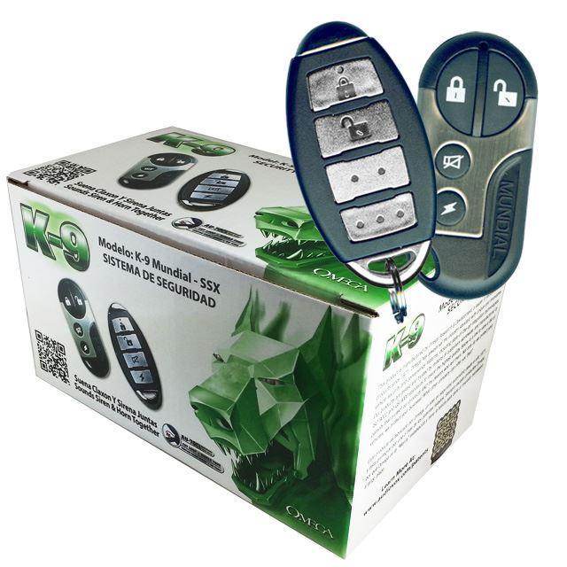 K9 Mundial-SSX Car Alarm Security System with Keyless Entry