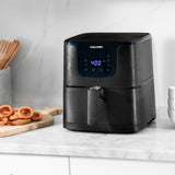 Wholesale-KALORIK FT45104BK MATTE BLACK DIGITAL AIR FRYER 5.3QT-Air Fryer-Electro Vision Inc