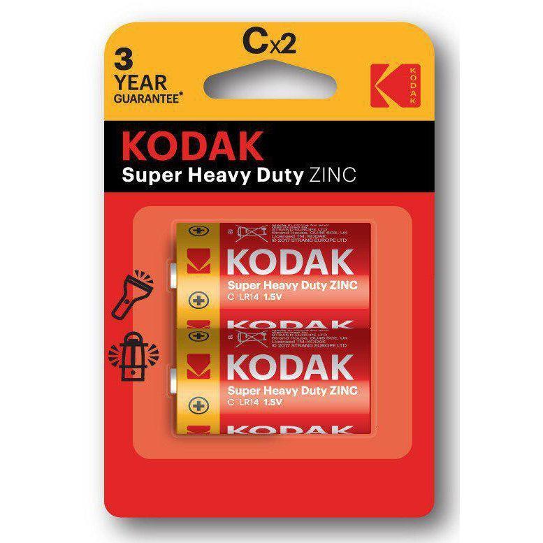 Wholesale-KODAK 30383609 HEAVY-DUTY C 2-PACK BLISTER-battery-Electro Vision Inc