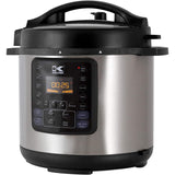 Wholesale-Kalorik 6 Quart 10-in-1 Multi Use Pressure Cooker, Stainless Steel Cordless Jug Kettle-Pressure Cookers & Canners-Electro Vision Inc