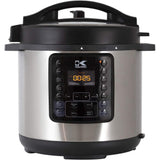 Wholesale-Kalorik 6 Quart 10-in-1 Multi Use Pressure Cooker, Stainless Steel Cordless Jug Kettle-Pressure Cookers & Canners-Electro Vision Inc