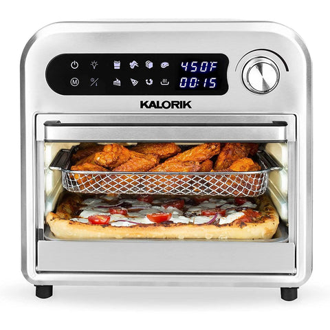Wholesale-Kalorik AFO46853BKSS Digital Air Fryer Oven 12.6 Qt-Air Fryer-Electro Vision Inc