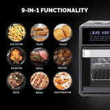 Wholesale-Kalorik AFO47804BK MAXX 16 QT Digital Touch Air Fryer-Air Fryer-Electro Vision Inc