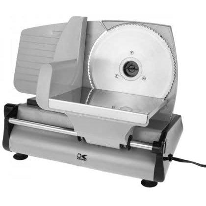 Wholesale-Kalorik AS40763S Silver Professional Style Food Slicer-Kitchen Slicers-Electro Vision Inc