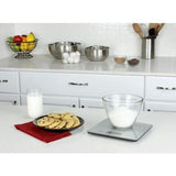 Wholesale-Kalorik EKS42428s Digital Kitchen Scale XL, Silver-Weight Scale-Electro Vision Inc