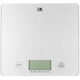 Wholesale-Kalorik EKS42428s Digital Kitchen Scale XL, Silver-Weight Scale-Electro Vision Inc