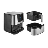 Wholesale-Kalorik FT44844ss Pro 3.5 Qt. Stainless Steel Air Fryer-Air Fryer-Electro Vision Inc