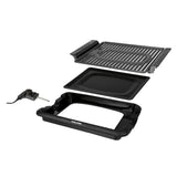 Wholesale-Kalorik GR45927BK Smokeless Grill Black Diamond-Kitchen Appliance-Electro Vision Inc