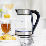 Wholesale-Kalorik JK46670 1.7L analog rapid boil electric kettle SS-Electric Kettles-Electro Vision Inc