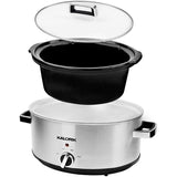 Wholesale-Kalorik SC47493SS 6.5 qt Slow Cooker, Stainless-Slow Cookers-Electro Vision Inc