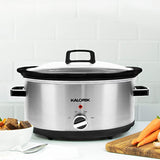 Wholesale-Kalorik SC47493SS 6.5 qt Slow Cooker, Stainless-Slow Cookers-Electro Vision Inc