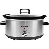 Wholesale-Kalorik SC47493SS 6.5 qt Slow Cooker, Stainless-Slow Cookers-Electro Vision Inc
