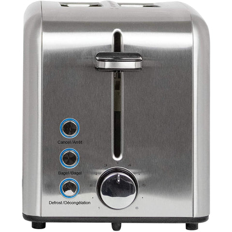 Wholesale-Kalorik TO45356SS Stainless Steel Rapid 2 Slice-Toasters-Electro Vision Inc