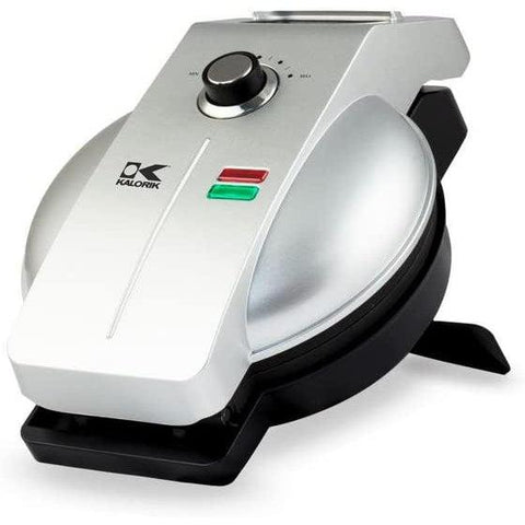 Wholesale-Kalorik WM43981 easy pour waffle maker - silver-Waffle Maker-Electro Vision Inc