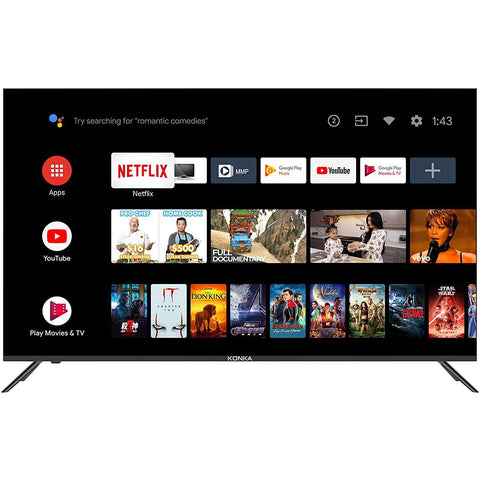 Wholesale-Konka 50U55A 50" 4K Smart TV-Electro Vision Inc