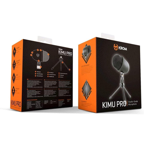 Wholesale-Krom Microphone Gaming Krom Kimu Pro KRM-NXKROMKIMUPRO-Microphones-Electro Vision Inc