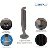 Wholesale-LASKO 2654 42" TOWER FAN /REMOTE-Fans-Electro Vision Inc