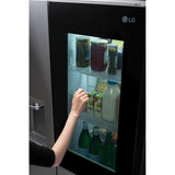 Wholesale-LG LRSOS2706S Side-By-Side InstaView 27 CF Refrigerator-Refrigerator-Electro Vision Inc
