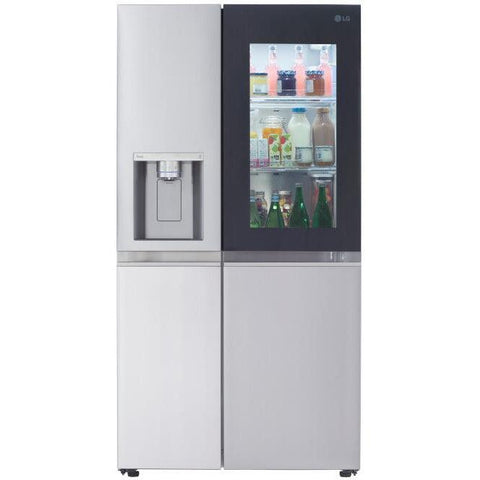 Wholesale-LG LRSOS2706S Side-By-Side InstaView 27 CF Refrigerator-Refrigerator-Electro Vision Inc