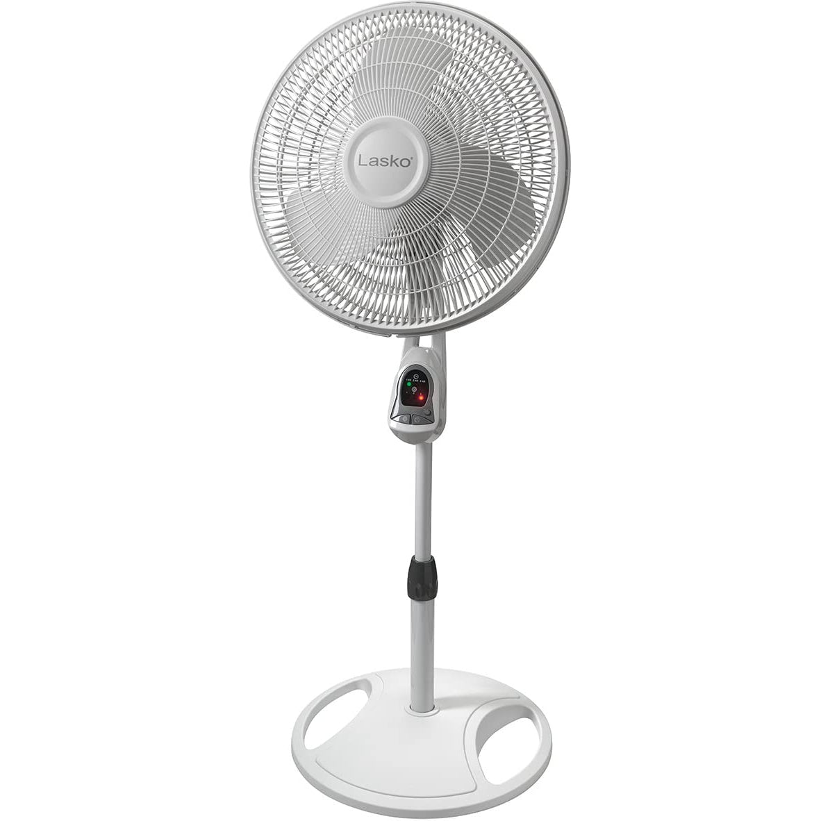Wholesale-Lasko 1646 Remote Control Stand Fan White - 16"-Fans-Electro Vision Inc
