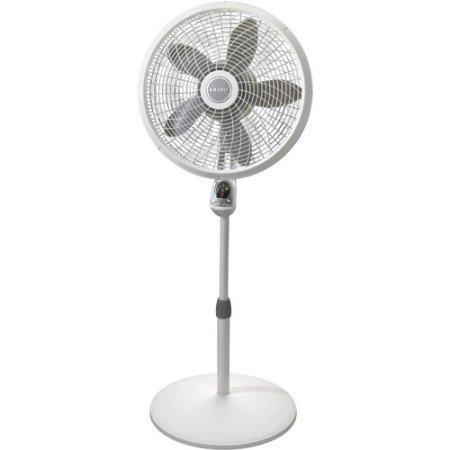 Wholesale-Lasko 1880 Remote Control Performance Pedestal Fan White - 18"-Fans-Electro Vision Inc