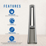 Wholesale-Lasko AC600 Bladeless Fan with Remote 36"-Fans-Electro Vision Inc