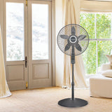 Wholesale-Lasko s18965 18" Stand an w/ Remote Black-Fans-Electro Vision Inc