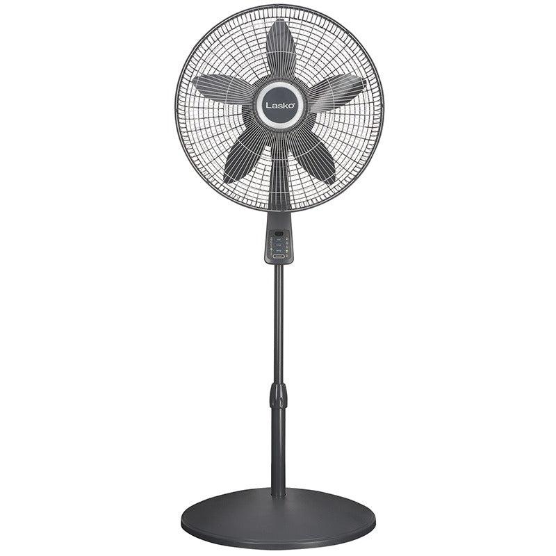 Wholesale-Lasko s18965 18" Stand an w/ Remote Black-Fans-Electro Vision Inc