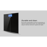 Wholesale-Letsfit EB5636HBK Weight Scale, Black-Weight Scale-Electro Vision Inc