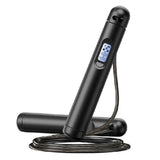 Wholesale-Letsfit JR02BK Smart Jump Rope, Black-Jump Rope-Electro Vision Inc
