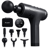 Wholesale-Letsfit Massage Gun, Portable Deep Tissue Percussion Muscle Massager with LED Touch Screen and 7 Heads-Electric Massagers-Electro Vision Inc