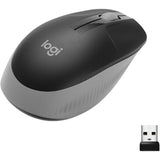 Wholesale-Logitech M190 Fullsize wireless mouse, Charcoal-Wireless Mouse-Electro Vision Inc