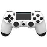 Wholesale-MOVONE Wireless Controller Dual Vibration Game Joystick Controller for PS4/ Slim/Pro,Compatible with PS4 Console (White+Black)-Game Controllers-Electro Vision Inc