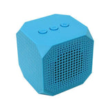 Wholesale-MQbix-MQBK3010BLU MUSICUBE Wireless Portable Bluetooth Speaker with Built-In Mic and Rechargeable Battery-Speakers-Electro Vision Inc