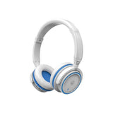 Wholesale-MQbix MQBT950 EarFoam- Headphones with mic - full size - Bluetooth - wireless - white-Headphones-Electro Vision Inc