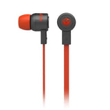 Wholesale-MQbix MQGT26BLK Talking AeroFones Flat Cable Earphones with Mic, Black-Headsets-Electro Vision Inc