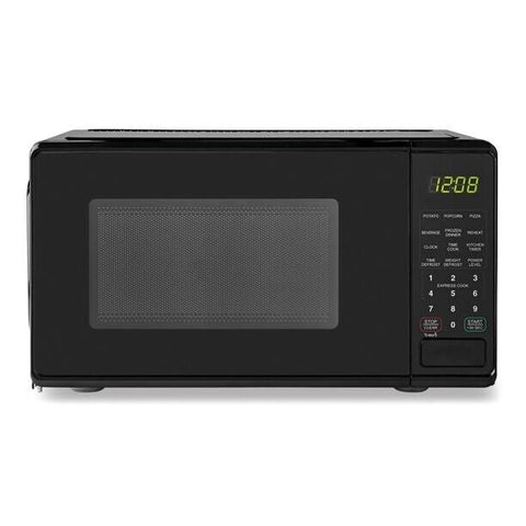 Wholesale-Mainstays 0.7 Cu ft Capacity Countertop Microwave Oven, Black-Microwave Ovens-Electro Vision Inc