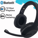 Wholesale-Maxell 199342 Bluetooth Headset with Boom Mic-Headset-Electro Vision Inc